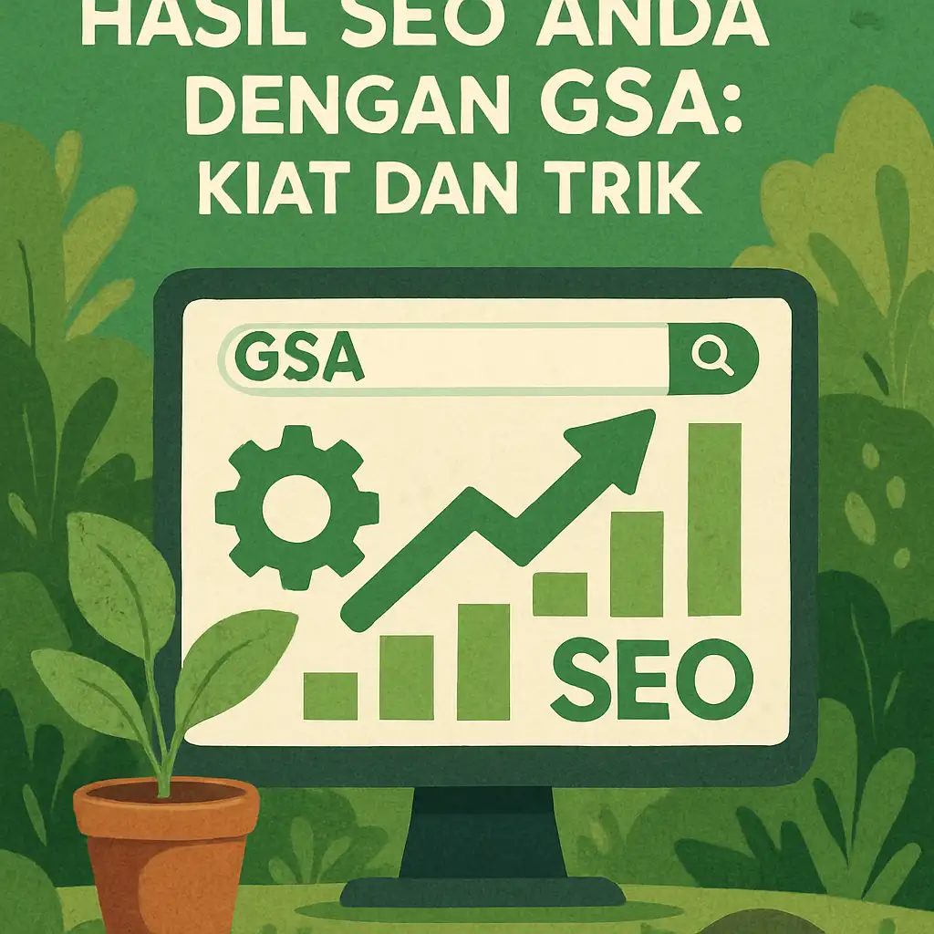 Maksimalkan Hasil SEO Anda dengan GSA: Kiat dan Trik